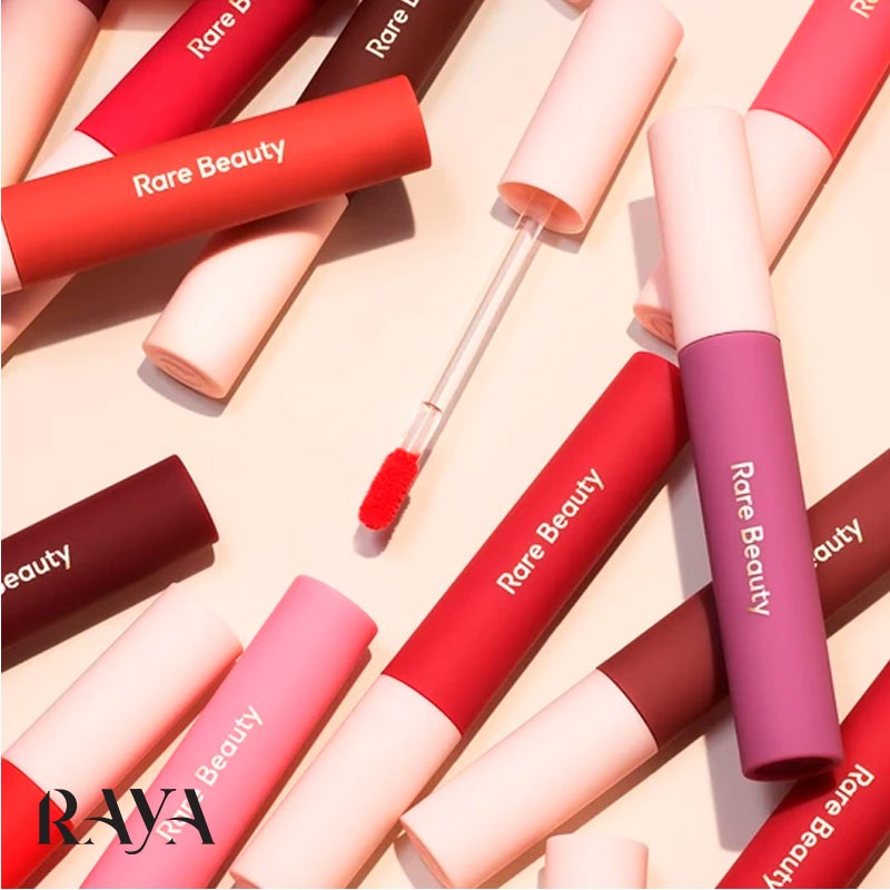 رژ لب مایع و مات رر بیوتی سلنا گومز مدل لیپ سافل مینی سایز(3 میل) Rare Beauty Lip Souffle Matte Lip Cream
